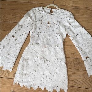 Rococo Sand Ivory Floral Dress